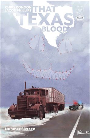 That Texas Blood issue 16-B Charlie Adlard Cover