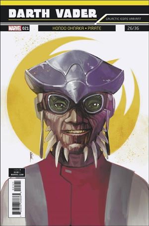 Darth Vader (2017) issue 21-B Rod Reis Galactic Icons Cover