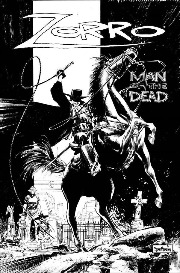 Zorro: Man of the Dead issue 1-H Sean Gordon Murphy 1:50 B/W Cover