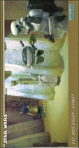 Star Wars Trilogy Special Edition Widevision  (Base Set) card 24 Ext. Mos Eisley - Street