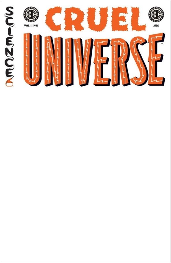 Cruel Universe (2025) issue 1-D Blank Sketch Cover