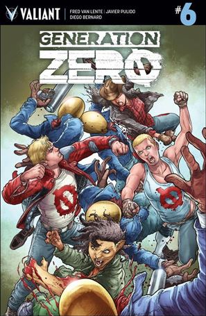 Generation Zero issue 6 Juan Jose Ryp Cover