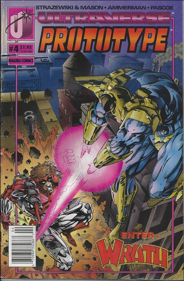 Prototype (1993) issue 4-B Newsstand Edition