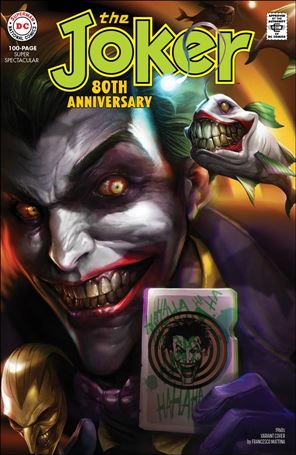 Joker 80th Anniversary 100-Page Super Spectacular issue 1-D Francesco Mattina 1960s Cover