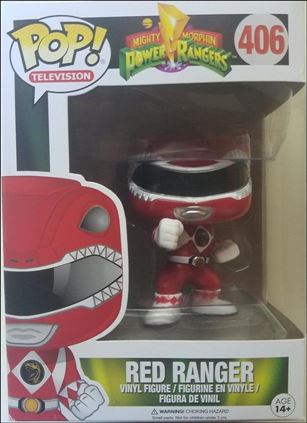 POP! Television figure 406 Red Ranger (Action Pose)