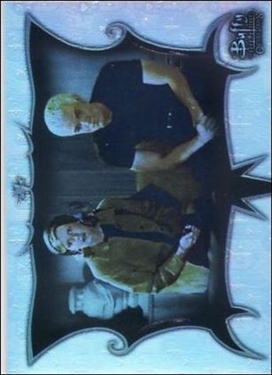 Buffy the Vampire Slayer: Connections (Parallel Foil Base Set) card BC-21 Spike + Joyce: Motherly Connection