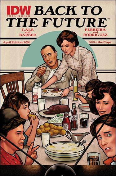 Back to the Future (2015) issue 7-B Timothy Lim Art Appreciation Cover