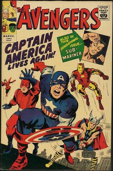 Avengers (1963) issue 4-C Golden Records Reprint