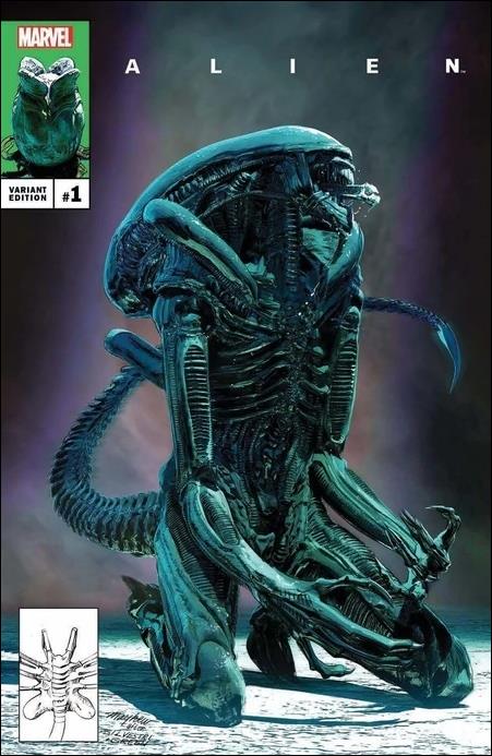 Alien (2021) issue 1-V Mike Mayhew Studio Cover 1/3000