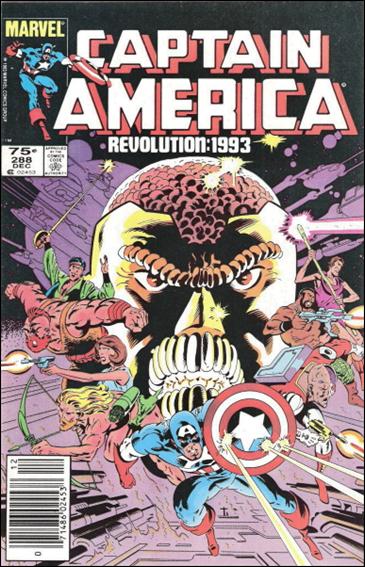 Captain America (1968) issue 288-B Canadian Price Cover