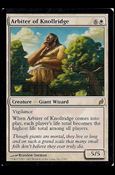 Magic the Gathering: Lorwyn (Base Set) card 2 Arbiter of Knollridge