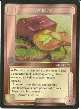 Middle-Earth: The Wizards (Base Set) card 33 Athelas