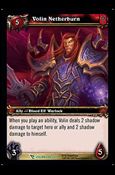 World of Warcraft: March of the Legion (Base Set) card 208 Volin Netherburn
