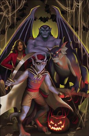 Gargoyles Halloween Special issue 1-E Rebeca Puebla 1:10 Virgin Cover