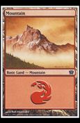Magic the Gathering: 9th Edition (Base Set) card 346 Mountian