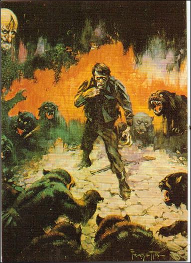 Frazetta II: The Legend Continues  (Base Set) card 49 Circle of Terror