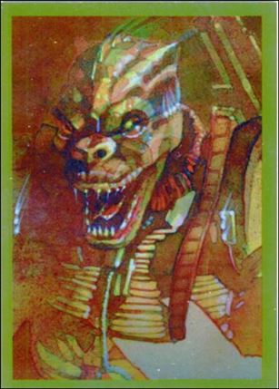 Star Wars Galaxy: Series 7 (Foil Subset) card 4-C Bossk - Gold Foil