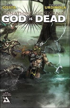 God is Dead issue 43-B German Nobile Carnage Wraparound Cover