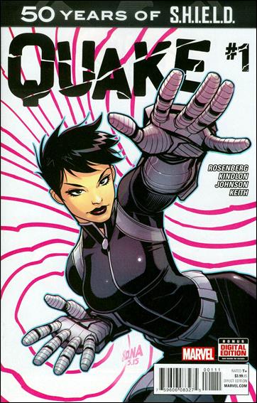Quake:  S.H.I.E.L.D. 50th Anniversary   issue 1 David Nakayama Cover
