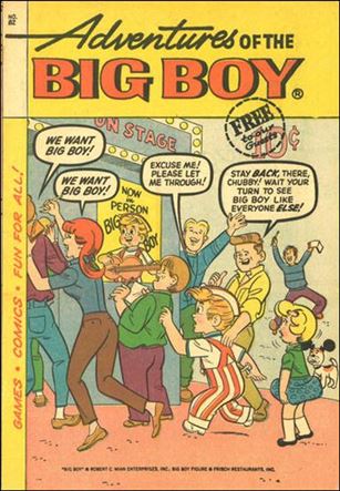 Adventures of the Big Boy issue 82 East Coast Cover