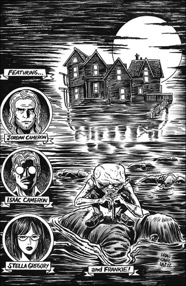 Stuff of Nightmares issue 2-G Francesco Francavilla B&W Virgin Unlockable Cover