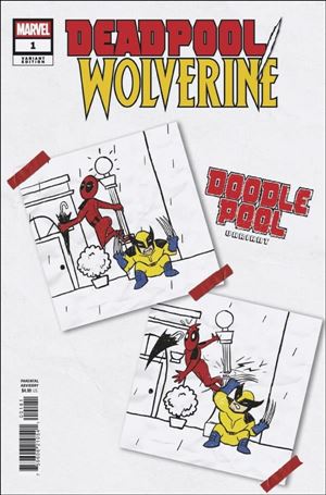 Deadpool / Wolverine (2025) issue 1-E Doodlepool Cover