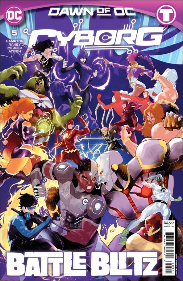 Cyborg (2023) issue 5 Edwin Galmon Cover