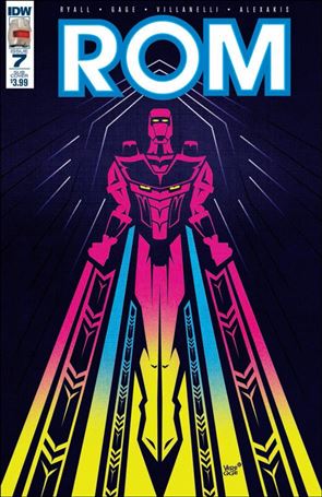 ROM (2016) issue 7-C Jeffrey Veregge Subscription Cover