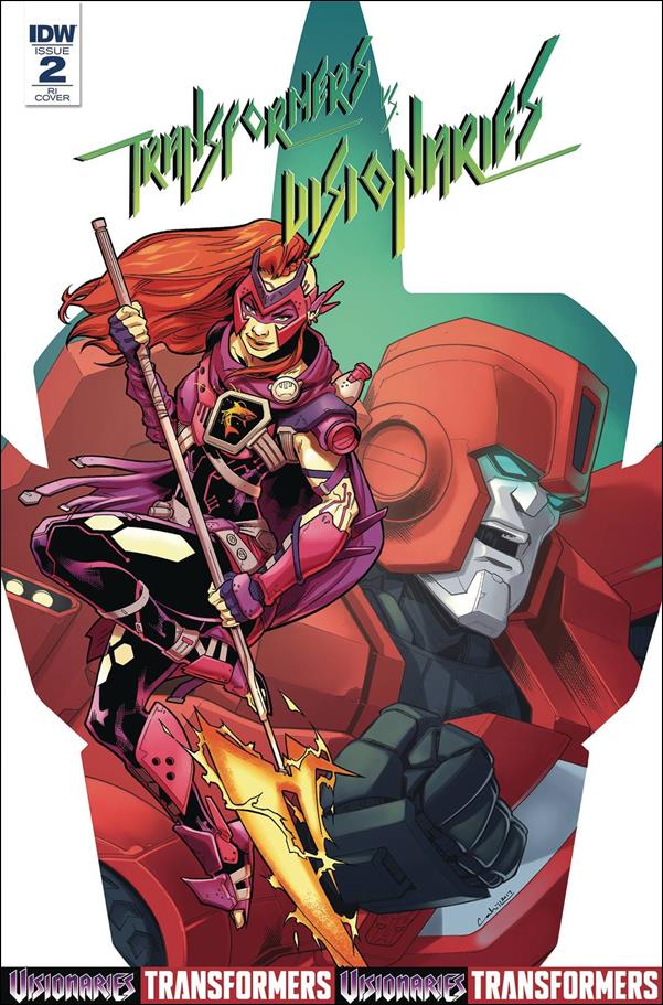 Transformers vs The Visionaries issue 2-C Philip Murphy 1:10 Cover