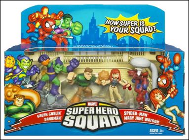 Marvel Super Hero Squad (Box Sets) figure 8 City in Crisis 4-Pack