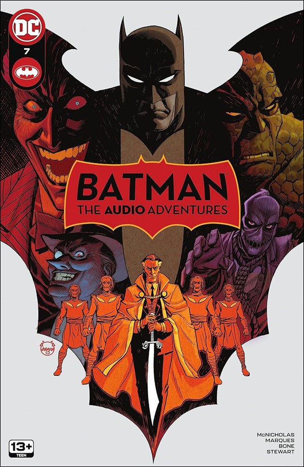 Batman: The Audio Adventures issue 7 Dave Johnson Cover