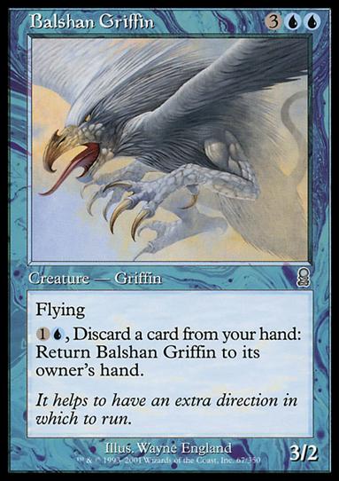 Magic the Gathering: Odyssey (Base Set) card 67 Balshan Griffin
