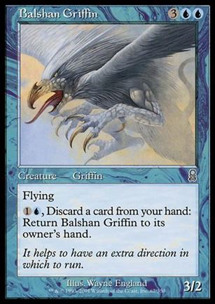 Magic the Gathering: Odyssey (Base Set) card 67 Balshan Griffin