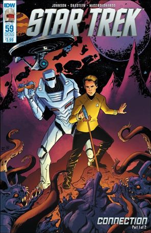 Star Trek (2011) issue 59-C Drew Moss ROM Cover