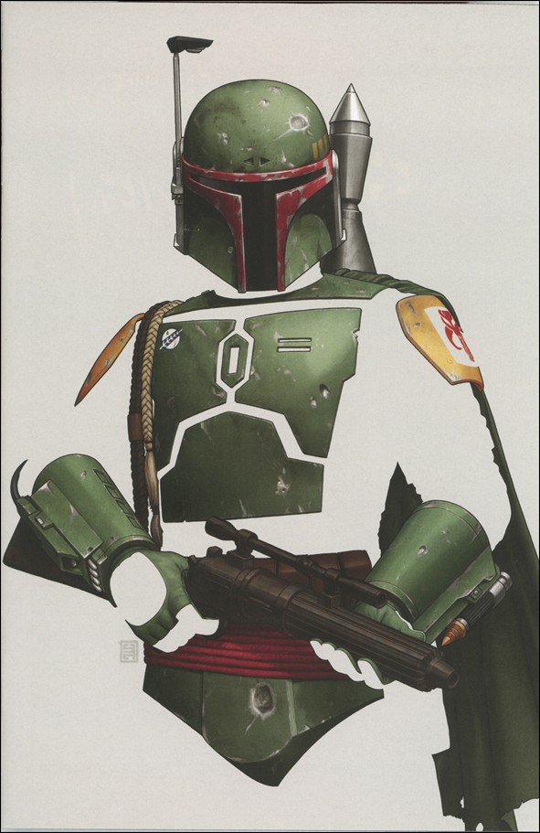 Star Wars: War of the Bounty Hunters issue 4-I JTC Webstore Fett ESB Negative Space 2nd Print Cvr