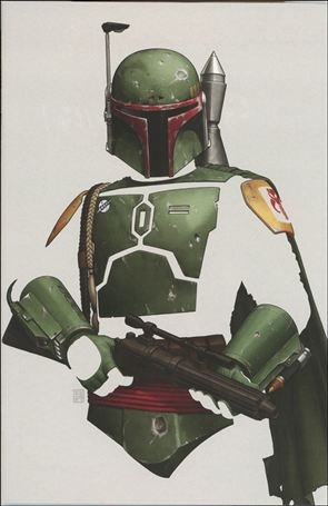 Star Wars: War of the Bounty Hunters issue 4-I JTC Webstore Fett ESB Negative Space 2nd Print Cvr