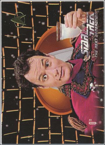Star Trek: The Next Generation - The Episode Collection Season Six (Base Set) card 632 Q