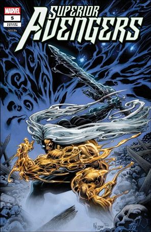 Superior Avengers issue 5-C Kyle Hotz Cover