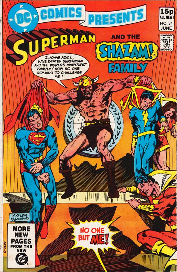 DC Comics Presents issue 34-B UK Price Cover