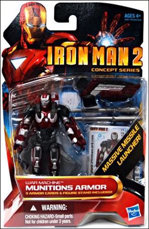 Iron Man 2 figure 19 War Machine - Munitions Armor (Concept Series)