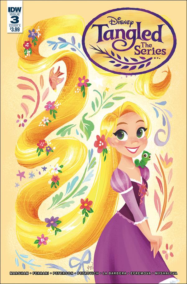 Tangled issue 3 Gabby Zapata Cover