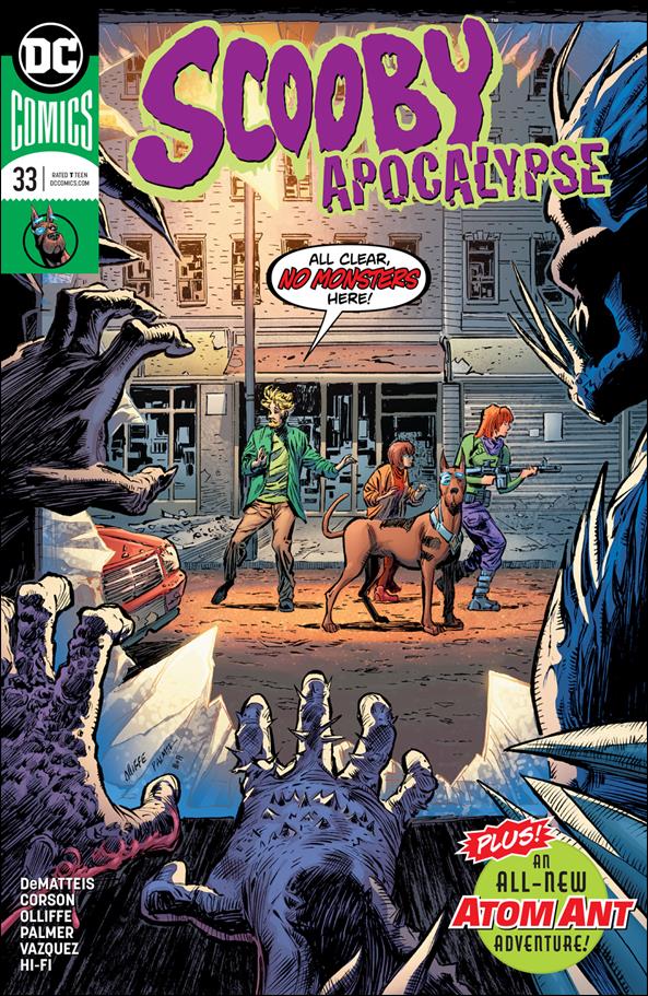 Scooby Apocalypse issue 33 Pat Olliffe Cover