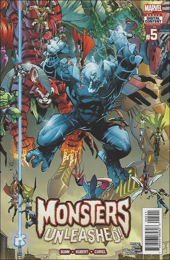 Monsters Unleashed (2017/03) issue 5 Adam Kubert Cover