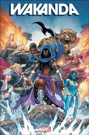 Wakanda issue 3-B Iban Coello Cover