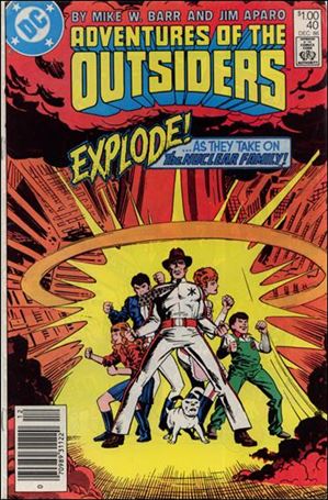 Adventures of the Outsiders issue 40-B Canadian Price Cover