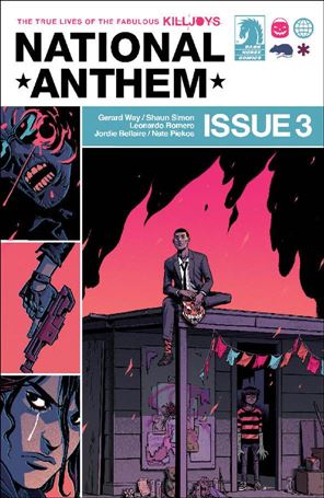 True Lives of the Fabulous Killjoys: National Anthem issue 3-C Andrew MacLean Cover
