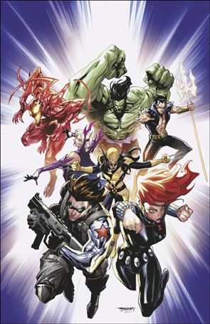 New Avengers (2025) issue 1-L Stephen Segovia Virgin 1:100 Cover