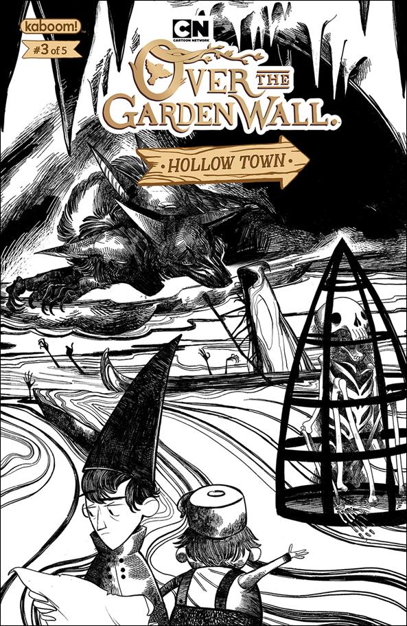 Over the Garden Wall: Hollow Town issue 3-B Natalie Hall Preorder Cover