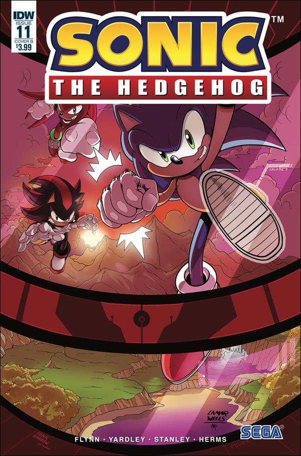 Sonic the Hedgehog (2018) issue 11-B Tracy Yardley Cover