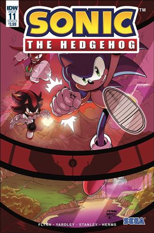 Sonic the Hedgehog (2018) issue 11-B Tracy Yardley Cover